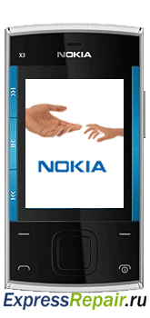 Ремонт     Nokia x3  