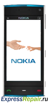 Ремонт     Nokia x6  